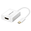 Адаптер Ugreen USB Type-C to HDMI 4K Adapter White (40273)